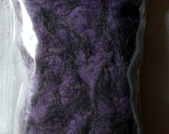 purple/dark purple almost black YARN-Scrapbooking/fiber art/embellished quilting-Embellishment Village #1158
