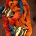 Vintage Crepe Paper.Leis trim ruffled