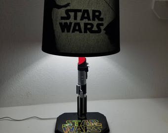 Star wars light saber lamp