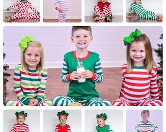Personalized Christmas Pajama's - Pre-Order