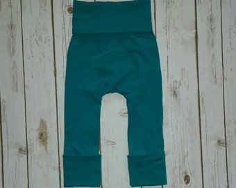 Maxaloones Grow With Me Pants Solid Jade Leggings