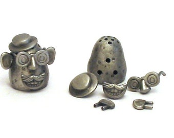 Potato Thimble Pewter Moving Collectible Thimble Gift