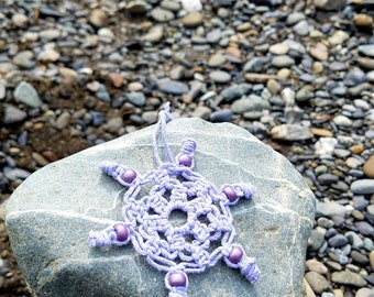 Hemp Snowflake Ornament
