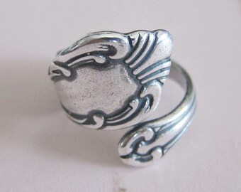 Silver Spoon Ring Finding 2834