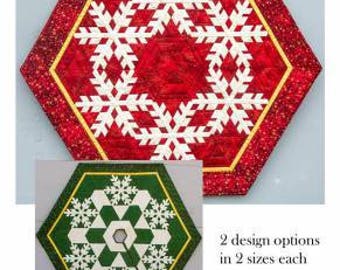 Snow Dreams Christmas Tree Skirt or Table Topper Pattern #CQ5482