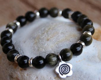 Golden Obsidian bracelet