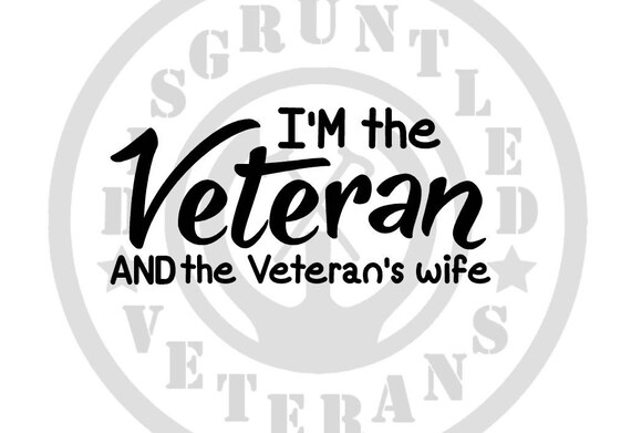 Download Proud Female Vet Vinyl Decal USMC Decal Female Veteran