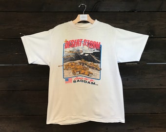 Vintage 90s Desert Storm "Comin' At Ya Saddam..."