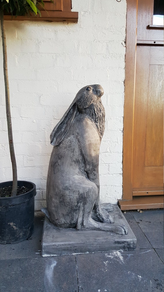 large hare garden sculpture