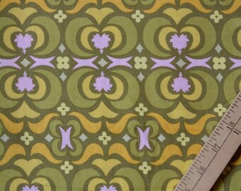 Green pastel fabric Novelty print Retro fabric by AMY BUTLER Midwest Modern quilting fabric Rowan Garden Maze Modernista over 2.5 yards