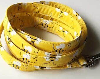 Yellow Bumble Bee Leash for Dogs