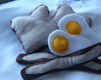 Felt Food Breakfast Set