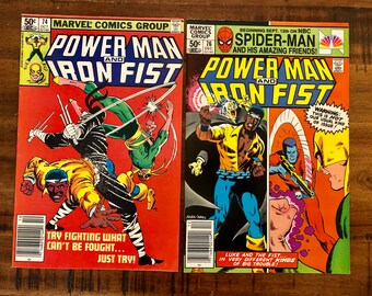 1981 Power Man and Iron Fist, Luke Cage #74 and #76 Comics/VF-FN/Marvel Comics /Vampire /Choose One or Both for a Discounted Price!