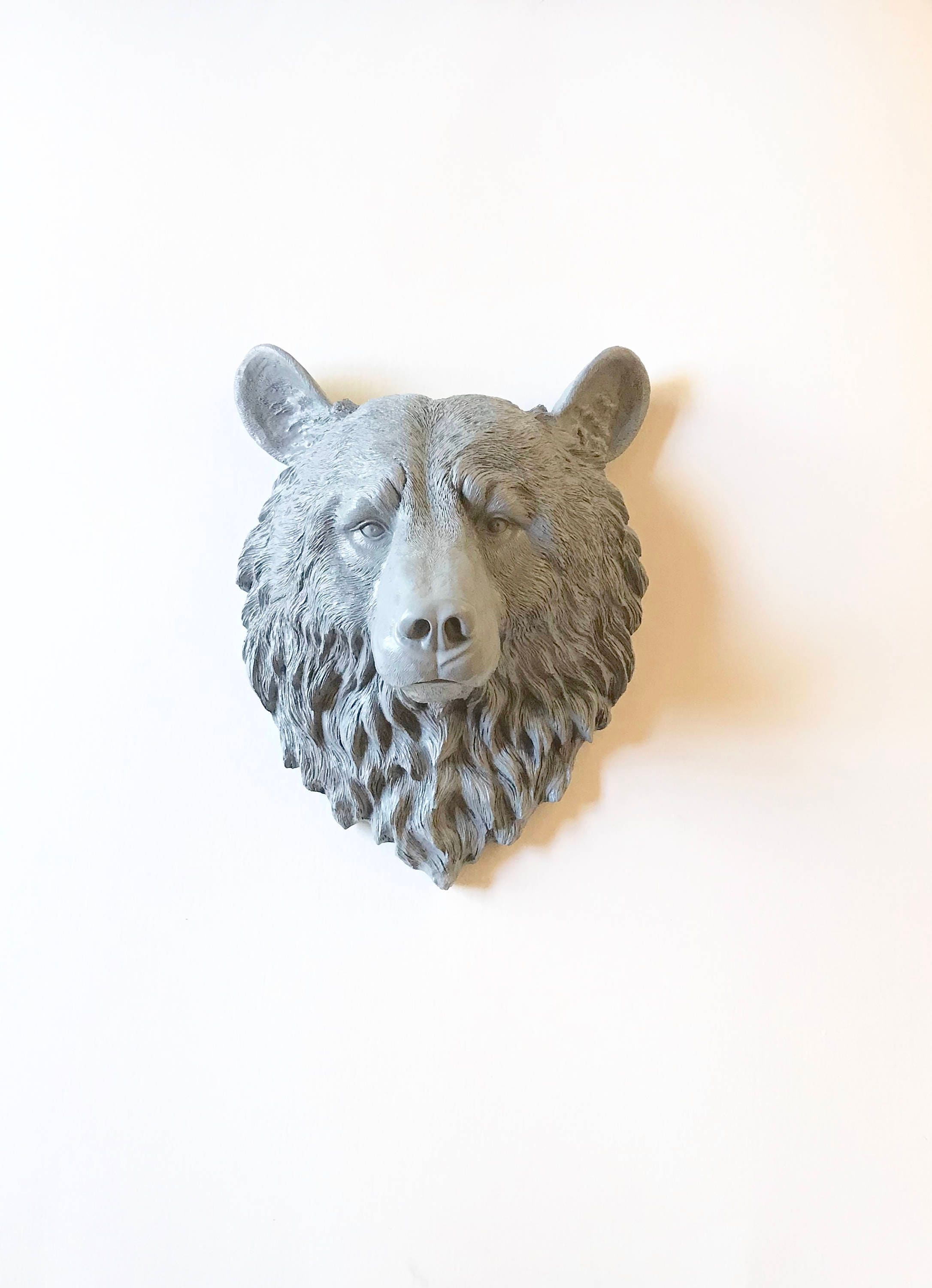 bear head wall mount nursery