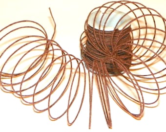 Brown Wire Tighly Covered High Quality Wire, 2 Spools of 30 Feet Wire, Perfect for Floral, Wire Tie Grapevine Garland, Items in Wreaths,