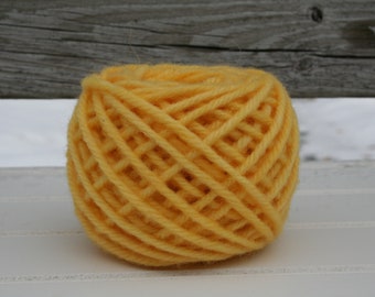 Medium Yellow Rug Yarn 2 ounce