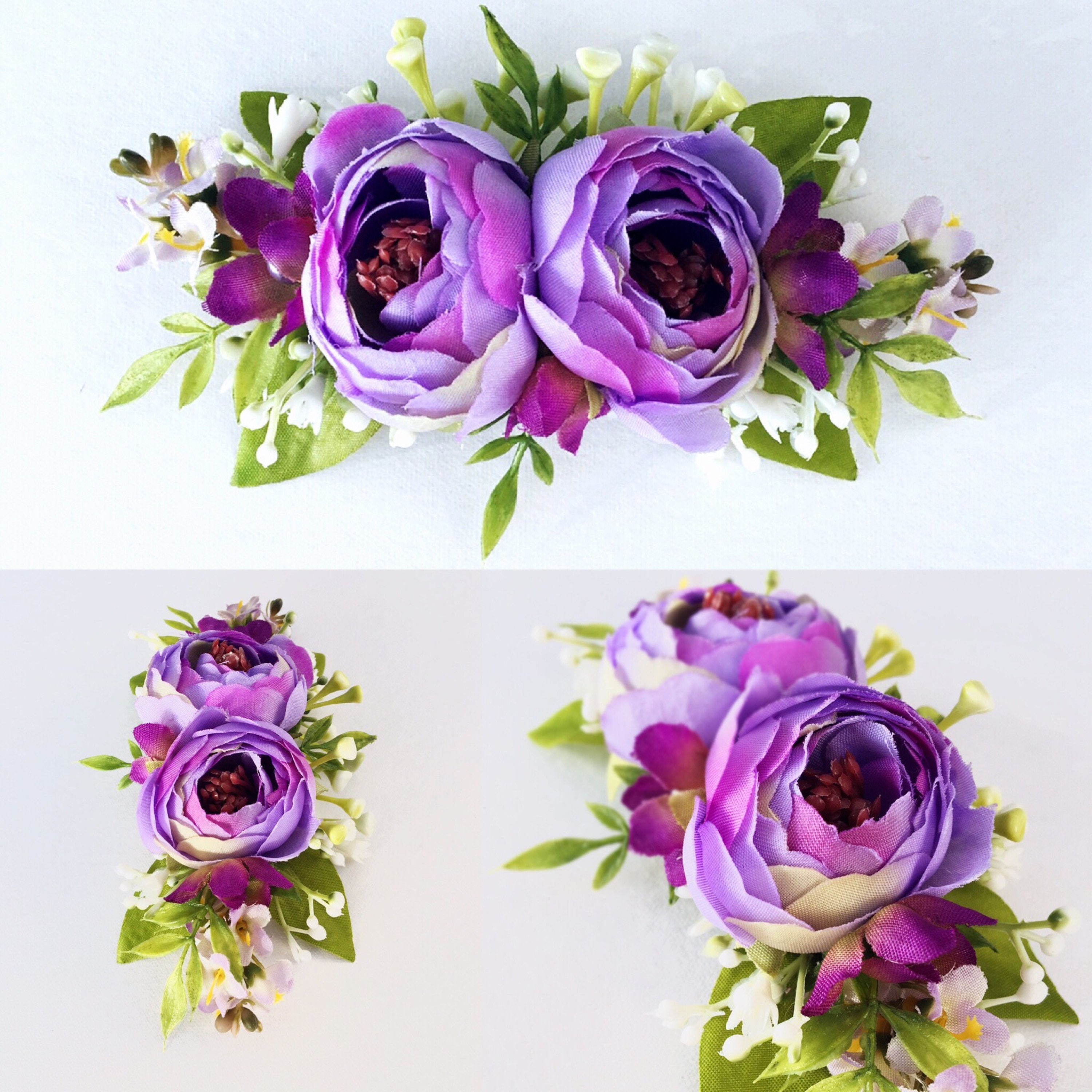 baby flower headband lilac flower headband flower girl