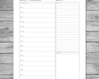 Minimal Planner A4 Agenda Inserts 12 Printable Planners: