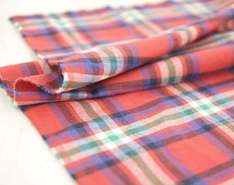Yarn Dyed Plaid Cotton Fabric - By the Yard 67794