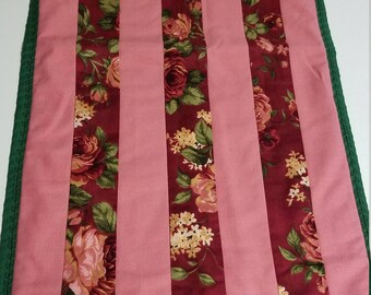 Table runner, table topper, home decor, floral table runner