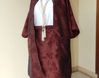 All plus size skirt kimono jacket