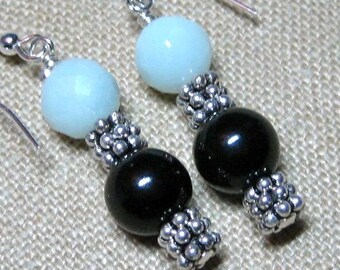 Amazing Amazonite Earrings Three - E775