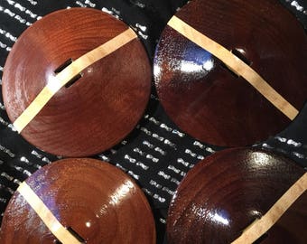 Wooden Zills 3" - Roasted Birch