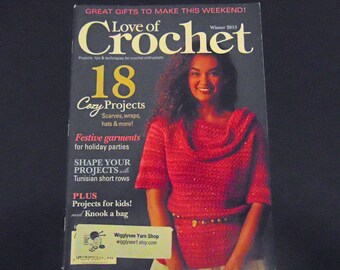 Love of Crochet Magazine 2015 Crochet patterns - Winter 2015