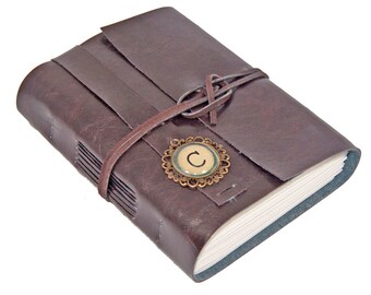 Faux Leather Journal with Lined Paper, Choice of Colors, Personalized , Customize, Vegan Journal, Travel Diary, Graduation Gift, For Her