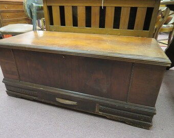 Vintage Ed Roos Cedar Chest