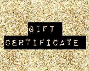 Gift Certificate for Silver Pencils