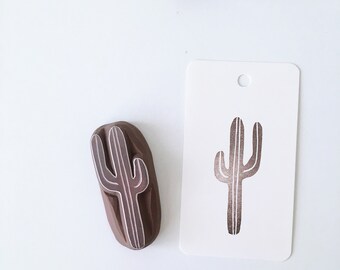 saguaro cactus stamp,saguaro stamp,botanical cacti hand carved rubber stamp,desert stamp,cactus stamp,diy gift wraps.unmounted