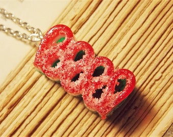 Ribbon Candy Necklace