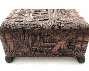 Carved Keepsake Box