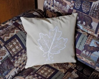 Leaf 3 Toss Pillow