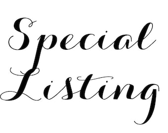 Special Listing for Katelyn