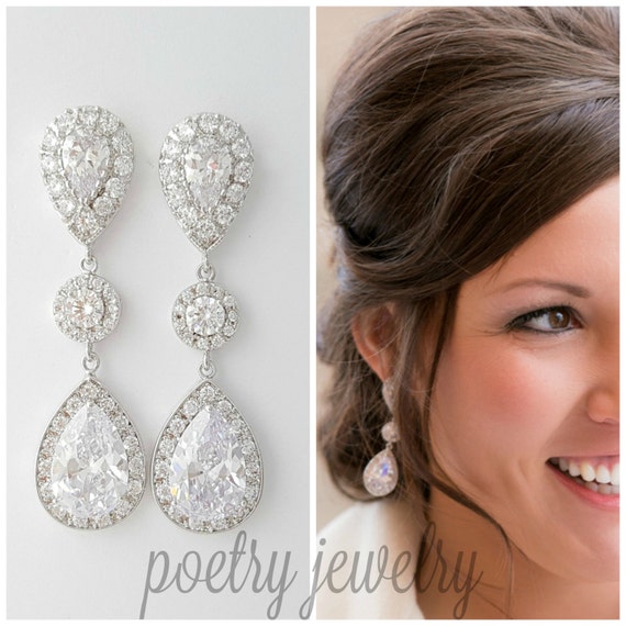 Image for wedding dress earrings
