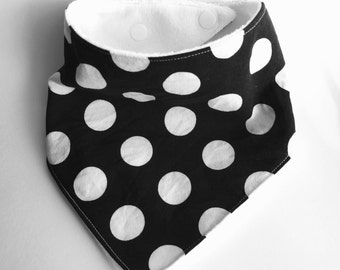 Bandana Bib, Minky Bib, Soft Minky, Baby bib