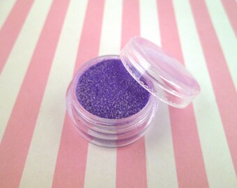 Ultraviolet kawaii fake Faux sugar sprinkles / 8 grams, good for fake cookies and desserts
