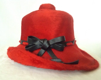 Vintage 1960's YVES SAINT LAURENT Hat