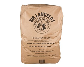 Sir Lancelot Hi-Gluten- Hard Flour - NonGMO - Five Pounds