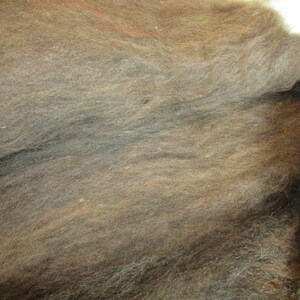 2.0 oz. Alpaca Handcrafted Carded Batt - Natural Blend of 2 Shades of Alpaca Fiber then Blended with Hand Dyed/Blended Alpaca