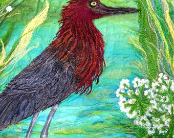 This art quilt appeared in Art Quilting Studio magazine..