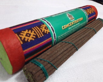 Concentration Himalayan Aromatherapy Tibetan Incense Sticks