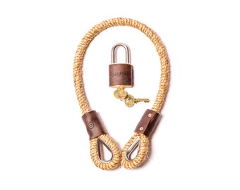Jon Lock Brown Bike Lock