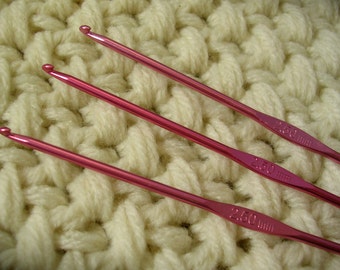 Crochet Hook Aluminum Metal Size 2.5mm Crochet Tools Crocheting Supplies Small Hook Thread Crochet Needle