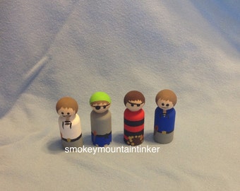 Wooden Pirate Pegs