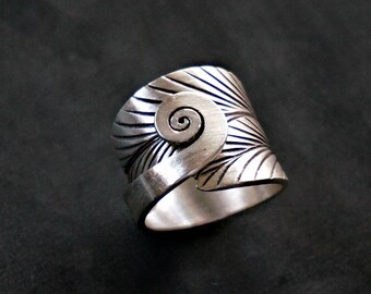 25%OFF Khun 925 Silver Ring Statement Ring Boho Jewelry
