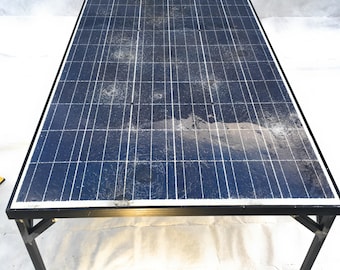 Recycled Solar Panel Coffee Table