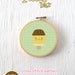 PDF Pattern - Banana Fudge Bar Cross Stitch Pattern, Kawaii Banana Fudge Popsicle Cross Stitch Pattern, Ice Cream Embroidery Pattern